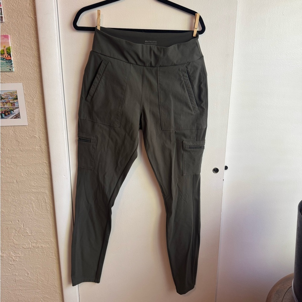 Athleta Olive Green Cargo Pants